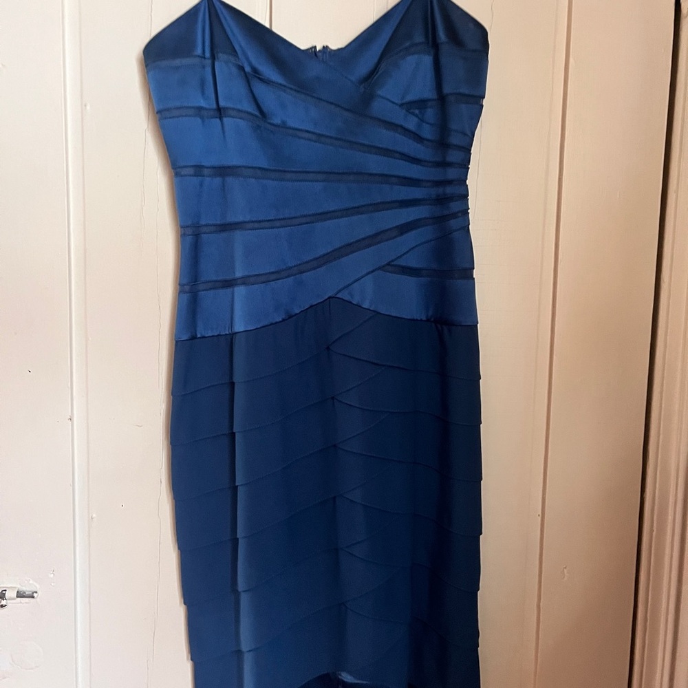 Elegant Blue Evening Dress